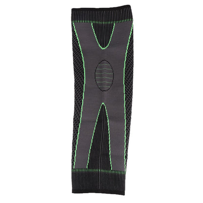 1PCS Mumian S33 Classic Black And Green Knitted Thermal Lengthen Sports Kneecaps - The Styky Shack