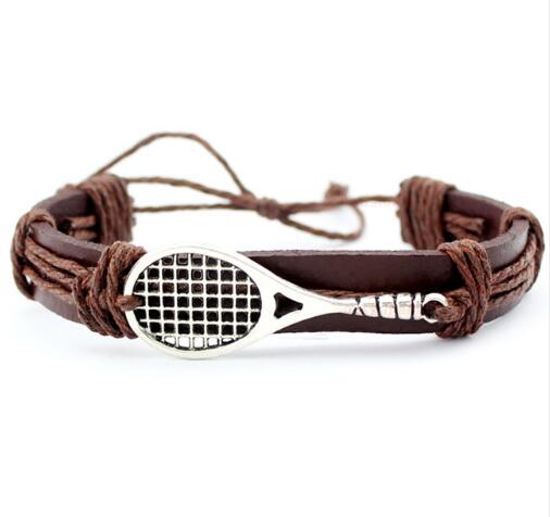 Basketball Football Soccer Softball Volleyball Leather Bracelets - The Styky Shack