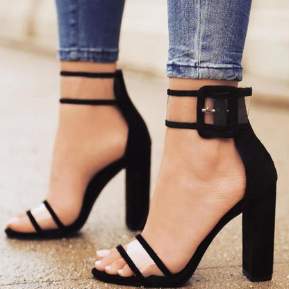 sexy comfortable hollow heel sandals shoes