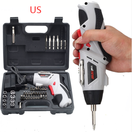 4.8V Electric Screwdriver Set Household Multifunctional Rechargeable Hand Drill - The Styky Shack