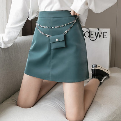 Hip Hug High Waist Skirt