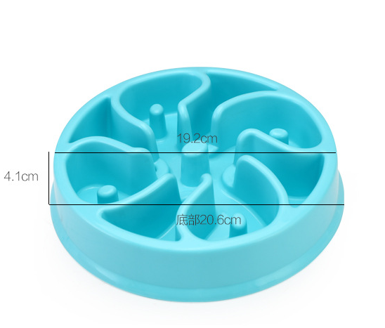 Anti-choke Bowl Plastic Dog Bowl Healthy Feeder