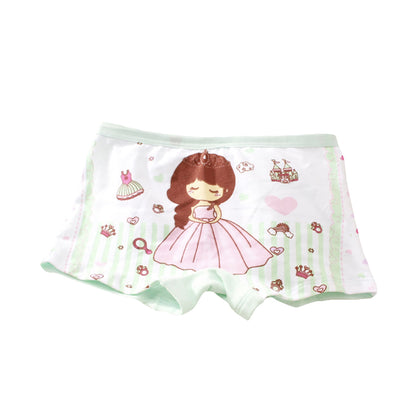 Bebé niña niños algodón suave dibujos animados princesa pantalones cortos ropa interior transpirable bragas