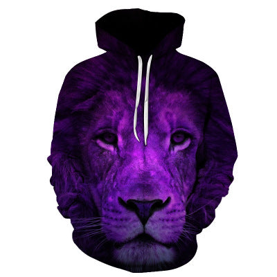 Wolf Printed Hoodies Men 3D Sweatshirt