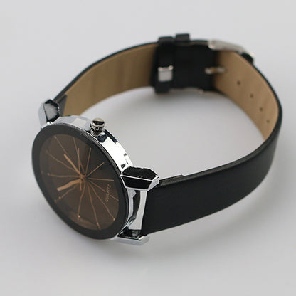 Alloy Faux Leather Quartz Sports Dress Wrist Watch