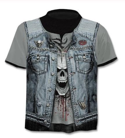 ¡¡¡EN VENTA!!! ¡¡¡50% REBAJADO!!! Camiseta estampada en 3D