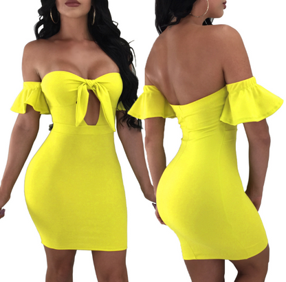 ¡¡Nuevo!! vestido sexy caliente con top de tubo