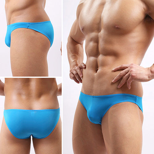 Tangas suaves para hombre, ropa interior con suspensorio, espalda en T, tangas sexys