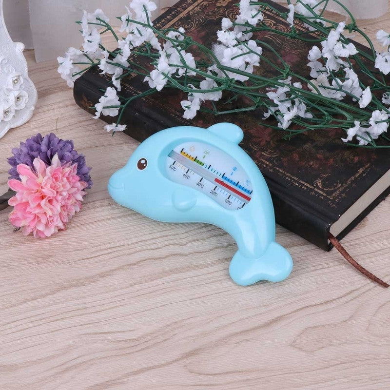 Water Thermometer Baby Bathing Dolphin Shape Temperature Infants Toddler Shower