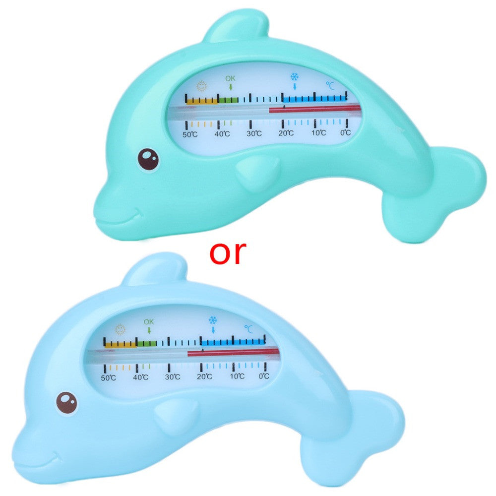 Water Thermometer Baby Bathing Dolphin Shape Temperature Infants Toddler Shower