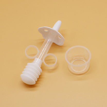 5ml Toddler Infant Baby Syringe Pacifier Measuring Medicine Bottle Cup Feeder