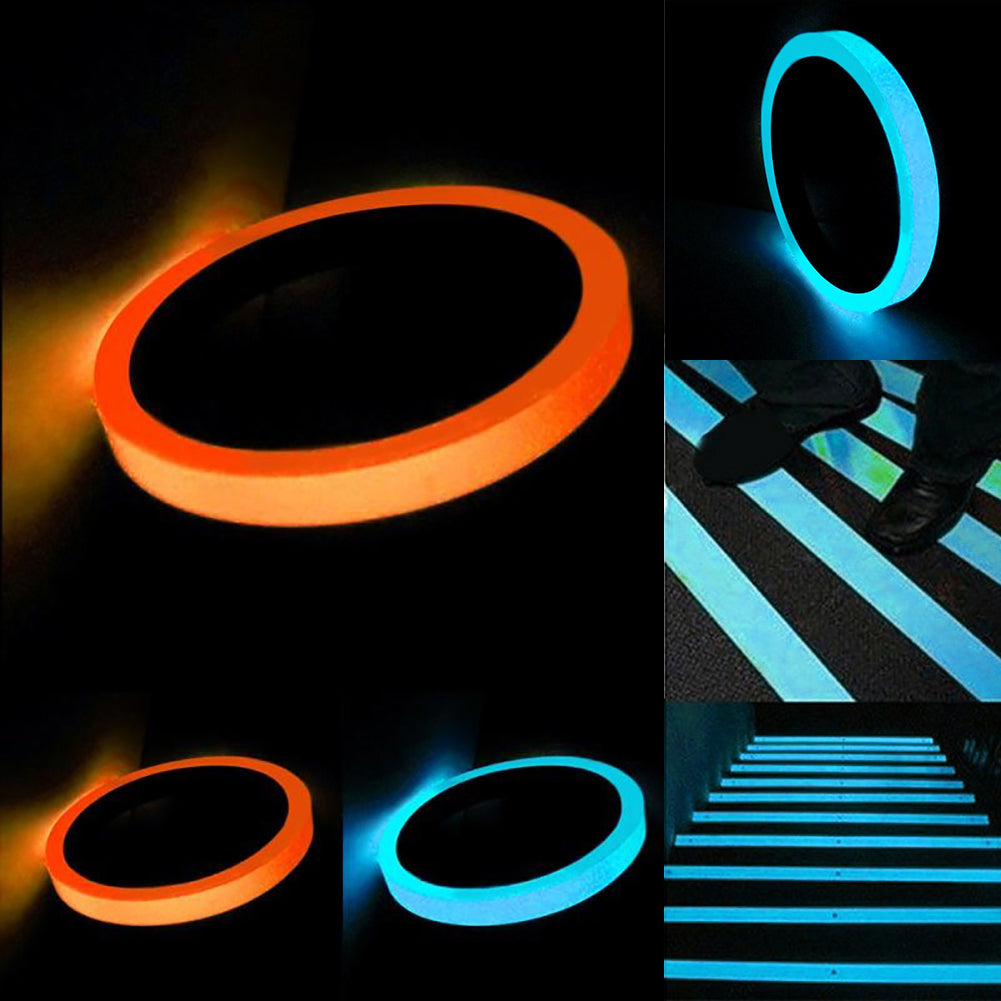 3M Adhesive PVC Luminous Nightlight Tape Florescent Guiding Sign KTV Club Decor