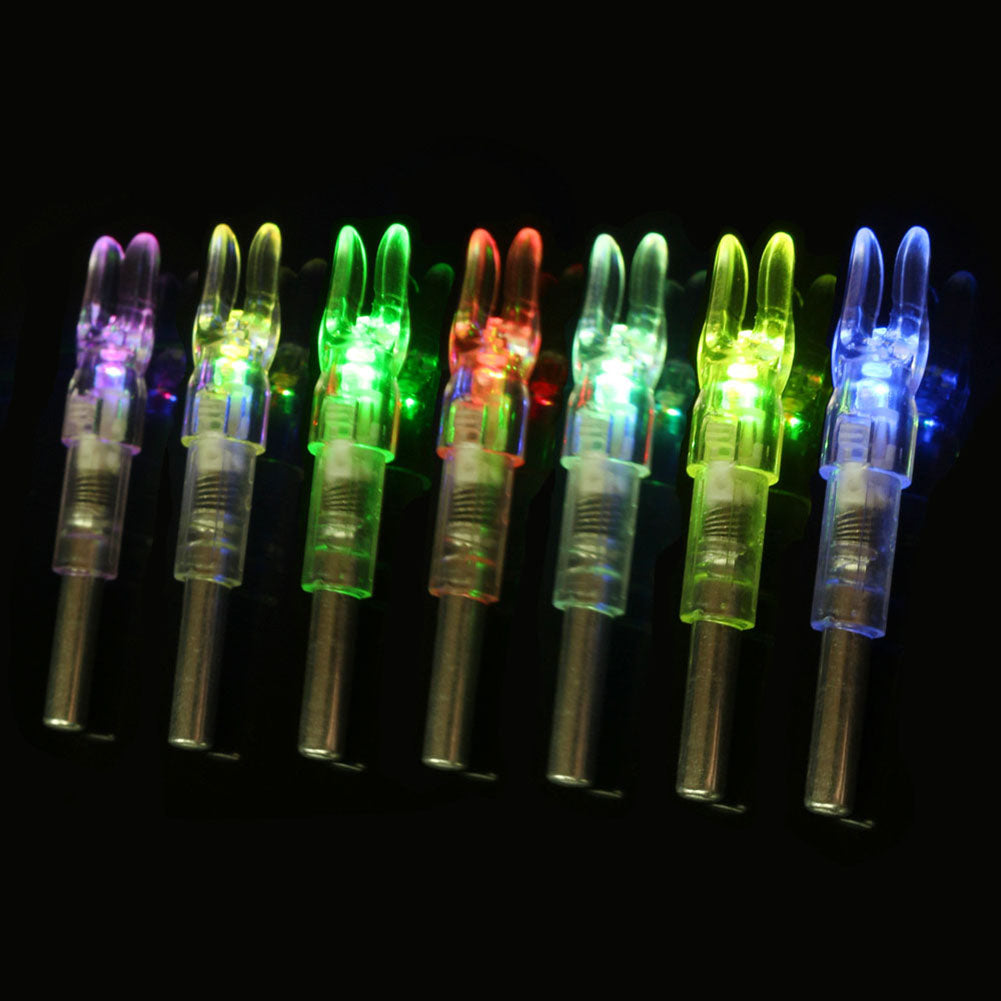 3Pcs/Box Hunting Bowstring Activated LED Lighted Nock for 6.2/6.25mm Arrow Shaft