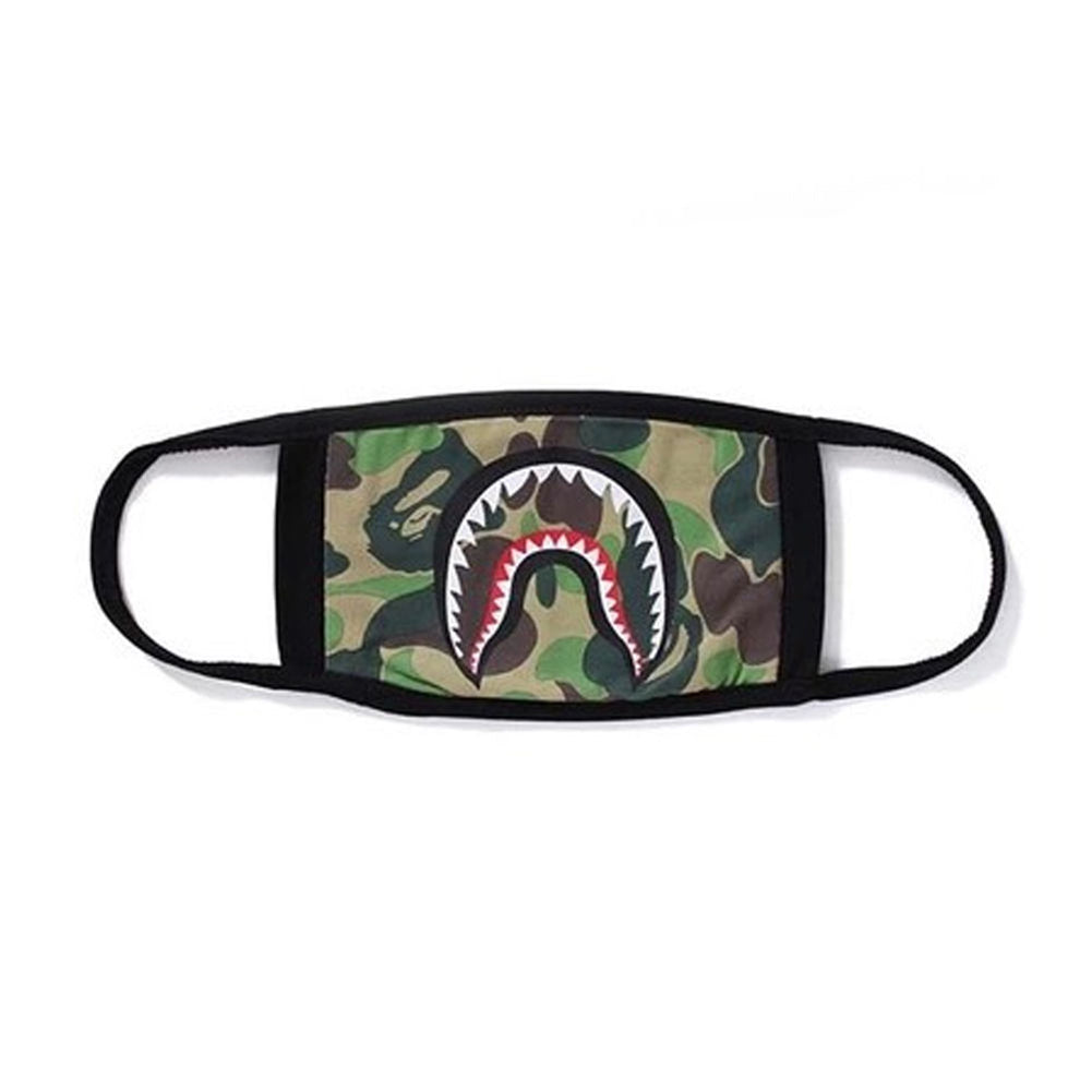 1Pc Fashion Black/Camouflage Shark Mouth-muffle Anti-dust Cotton Face Mask