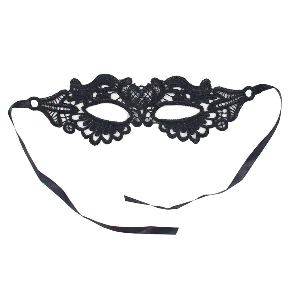 Women Hollow Lace Masquerade Face Mask Princess Prom Party Props Costume