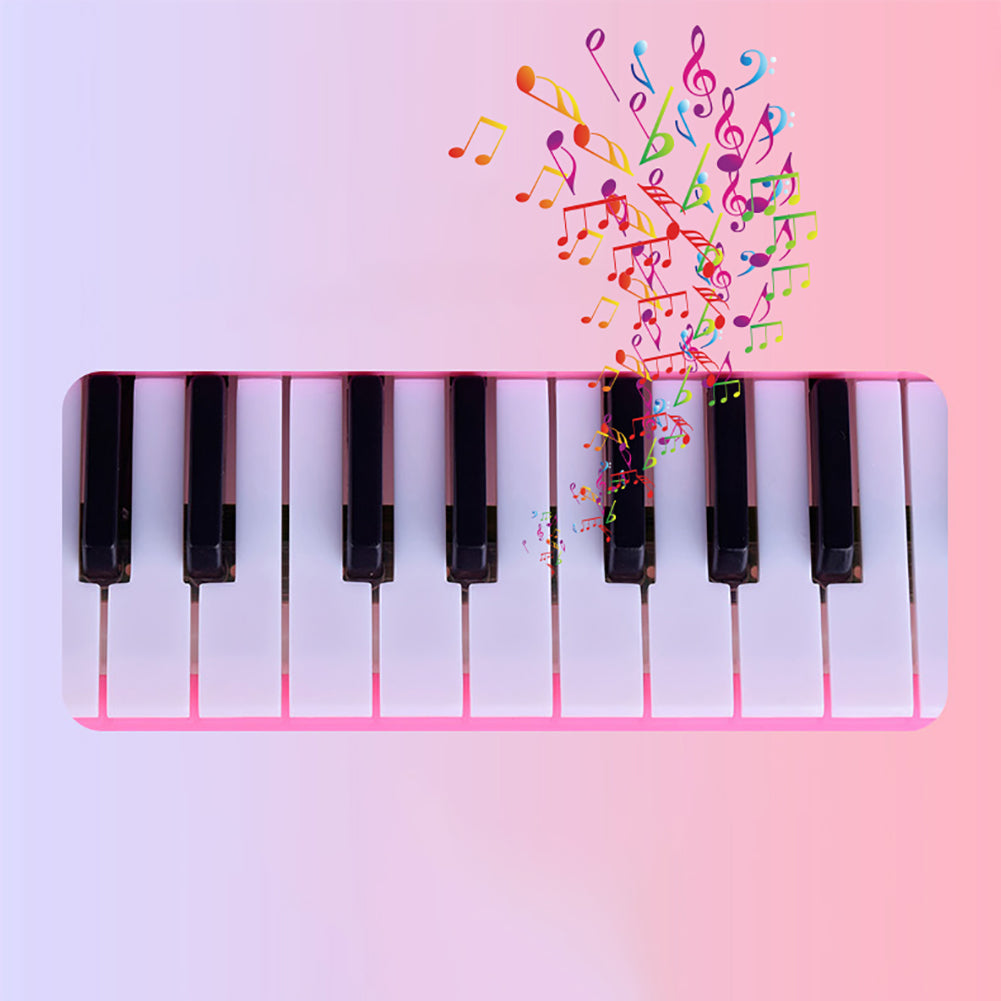 37 Keys Electronic Piano with Microphone Kids Playing Musical Instrument Toy