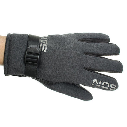 Winter Antiskidding Windproof Warm Thickening Gloves For Riding Climbing Skiing