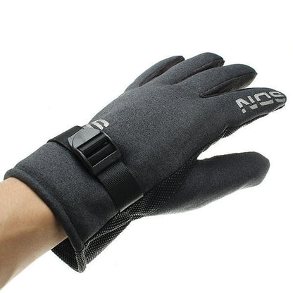 Winter Antiskidding Windproof Warm Thickening Gloves For Riding Climbing Skiing