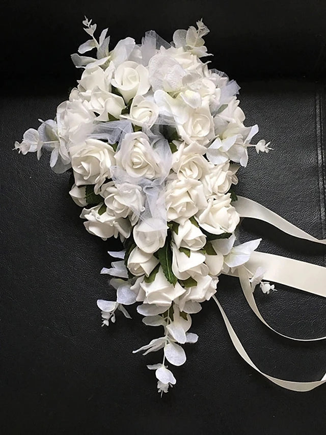 Wedding Flowers Bouquets / Artificial Flower Wedding Other Material