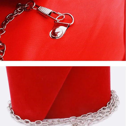 Women's Evening Bag Polyester Solid Color Red / Dark Blue / Almond / Fall & Winter