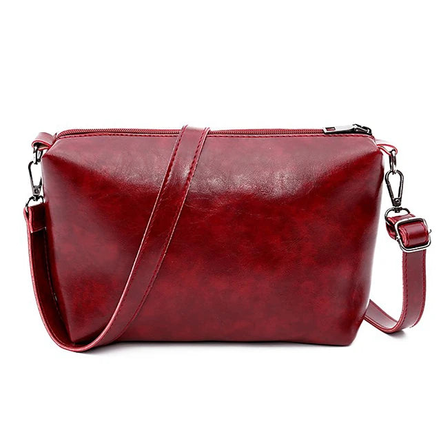 Mujer Conjunto de bolso con Cremallera / Borlas Conjuntos de bolsos PU Color sólido 4 Piezas Conjunto de monedero Rojo / Gris / Marrón / Otoño invierno 