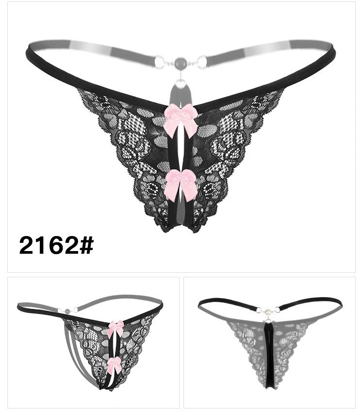 Sexy Underwear Women's Lace Open File Free Full Transparent