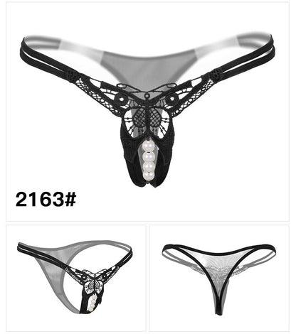 Sexy Underwear Women's Lace Open File Free Full Transparent