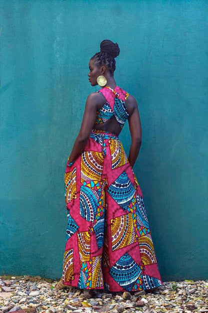 Bata de moda para mujer africana