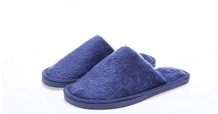 Winter Cotton Slippers New Plush Cotton Shoes Men's Winter Warm Home Couple Cotton Slippers Women's Slippers Yiwu Direct Sales