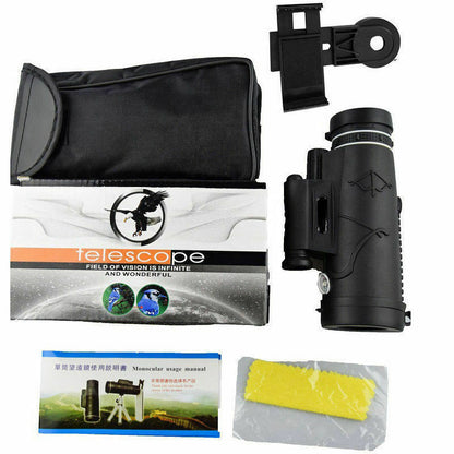 Watch The Scenery With A Cloth-covered Monocular