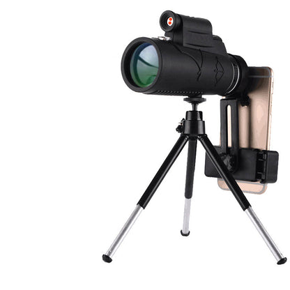 Watch The Scenery With A Cloth-covered Monocular