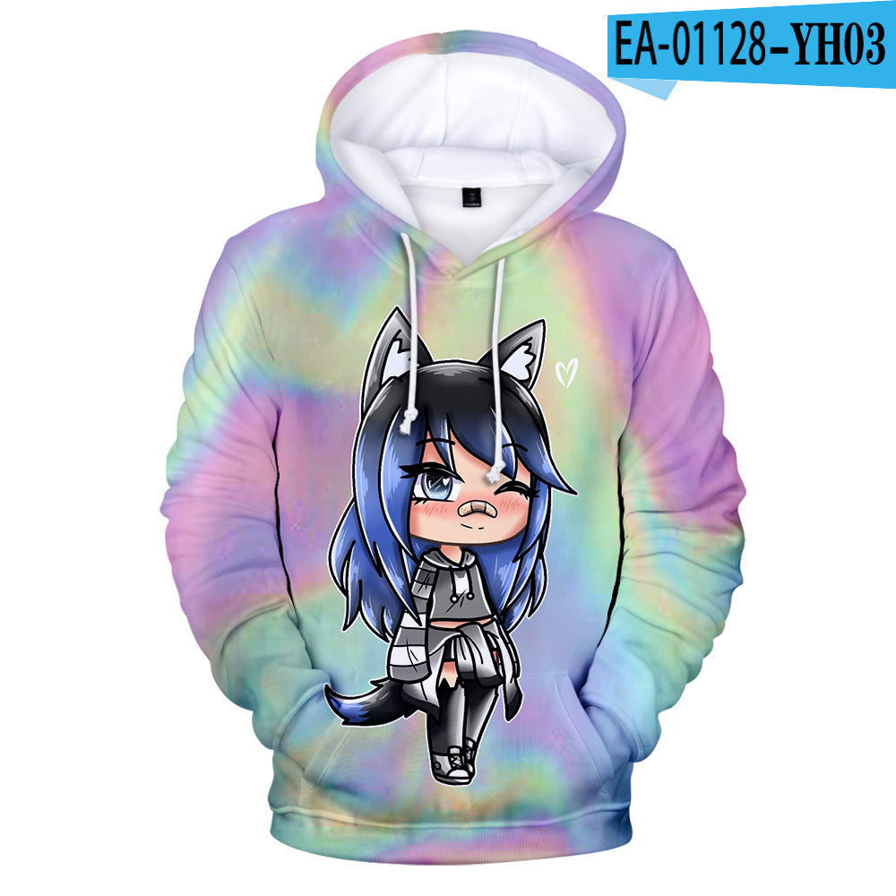 Adult Children's Clothing 3D Color Printing Hooded Sweater Around The Game - The Styky Shack