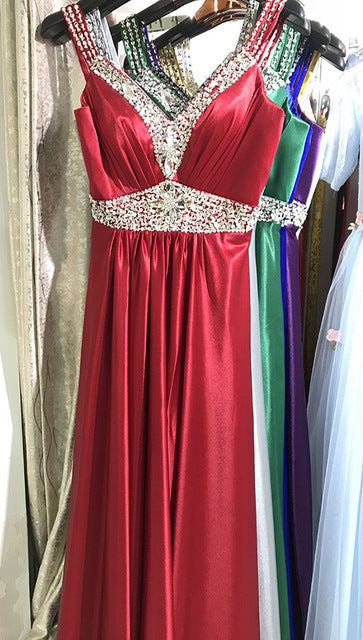 Women Sleeveless Sexy A-Line Formal Gowns/Evening Dress