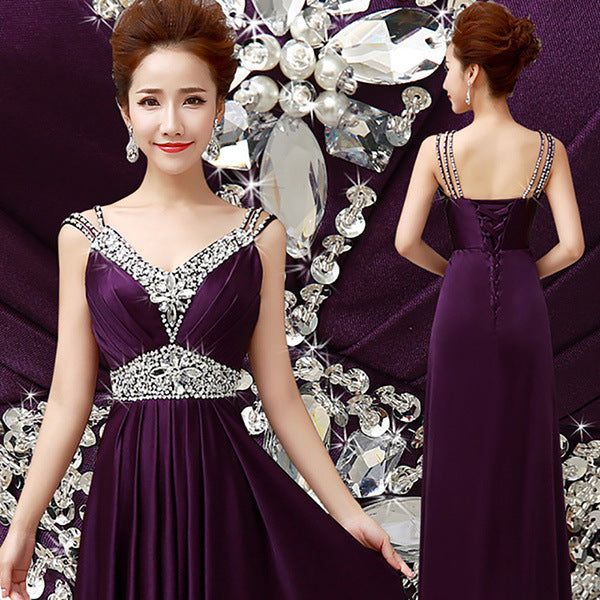 Women Sleeveless Sexy A-Line Formal Gowns/Evening Dress