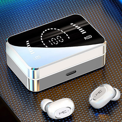 Waterproof Bluetooth Wireless Charging Box Earbuds With Mic Headset