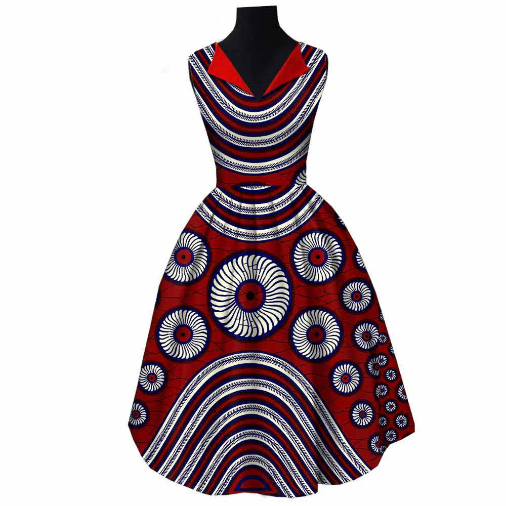 Nubian National Cotton Batik Dress - The Styky Shack