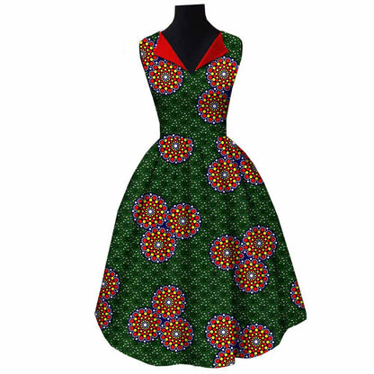 Nubian National Cotton Batik Dress - The Styky Shack