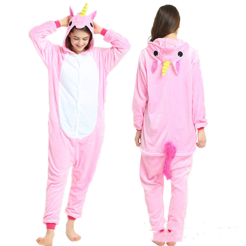 Adult Animal Pajamas Women Unicorn Sleepwear