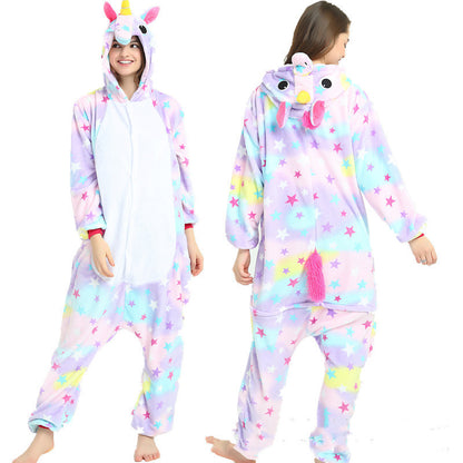 Pijamas de animales para adultos Ropa de dormir de unicornio para mujeres