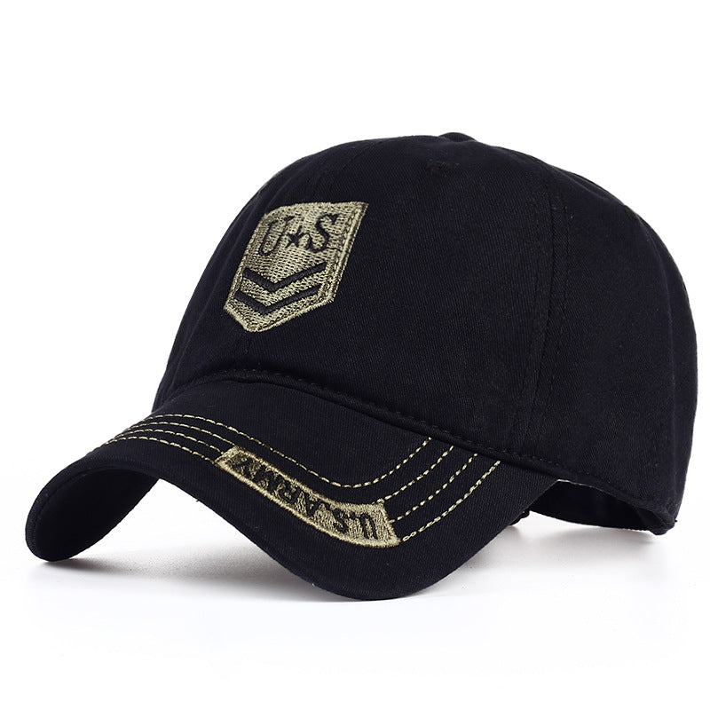 Baseball Cap Men's And Women's Sun Hat Horizontal And Vertical Letter Embroidery - The Styky Shack