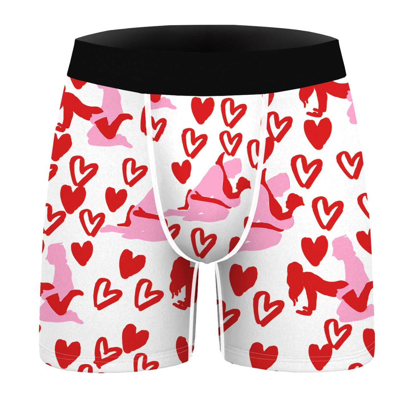 New Digital Printing Sterile Underwear Men'S Sexy Lips Comfo