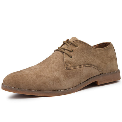 Vintage Styled Casual Suede Leather Shoes