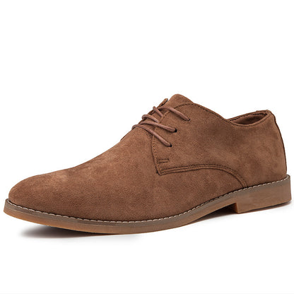 Vintage Styled Casual Suede Leather Shoes