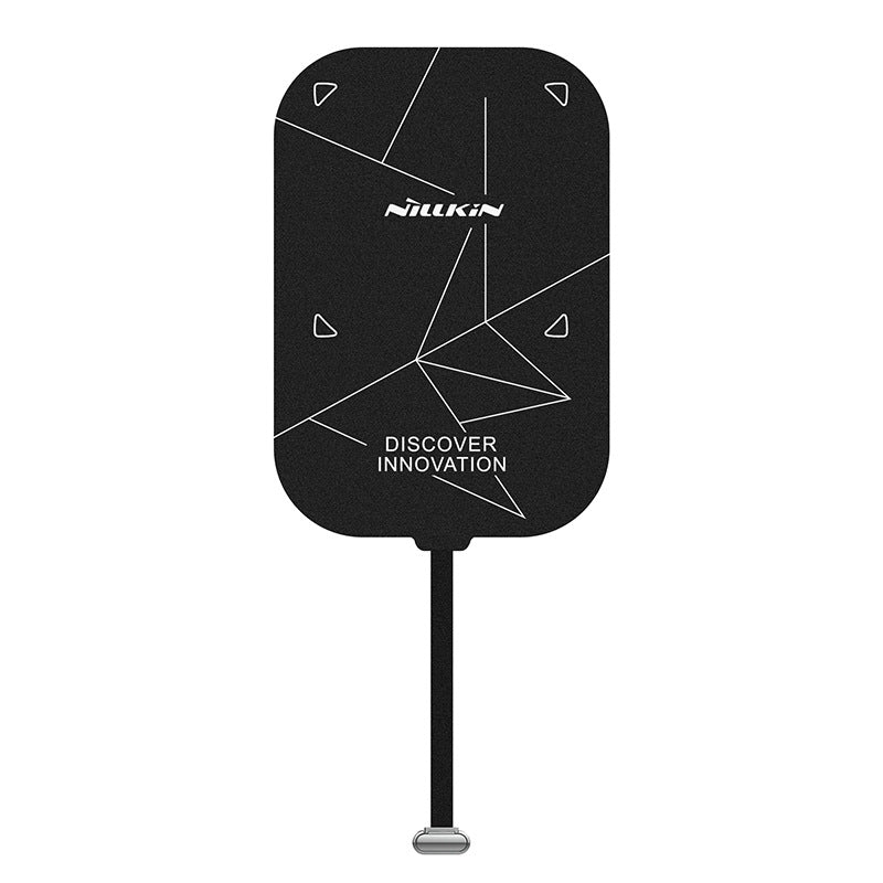 Wireless Charging Receiver Patch End, Fast Charging Stand, Foldable Portable Stand