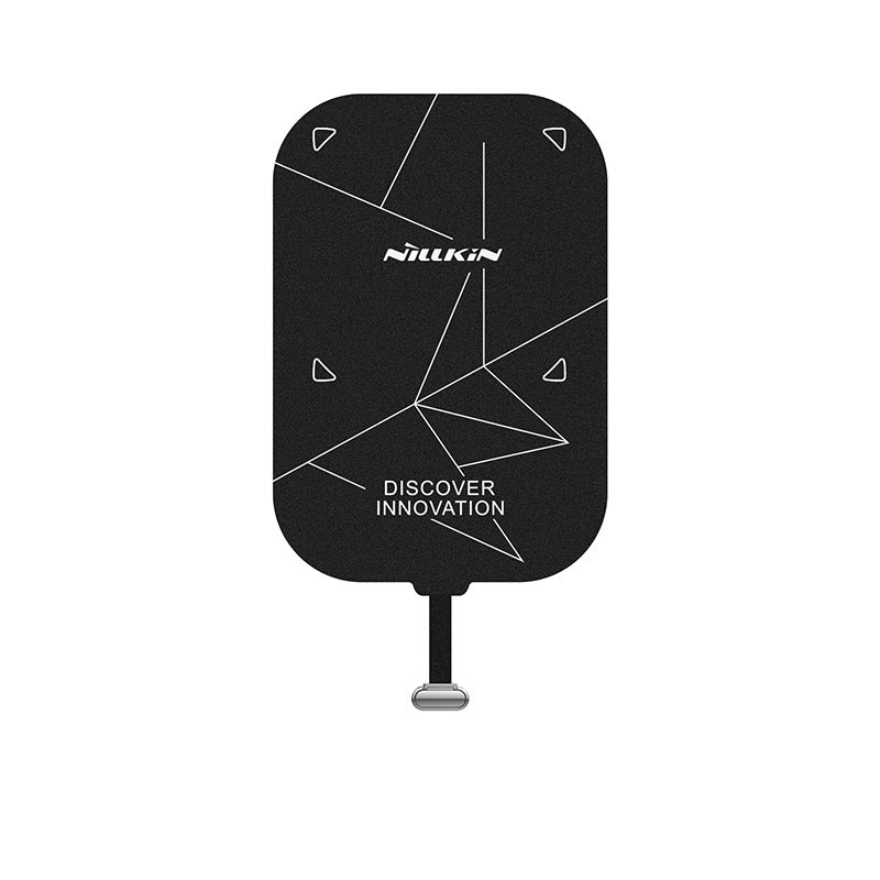 Wireless Charging Receiver Patch End, Fast Charging Stand, Foldable Portable Stand