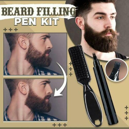 Beard Filling Pen Kit Barber Pencil