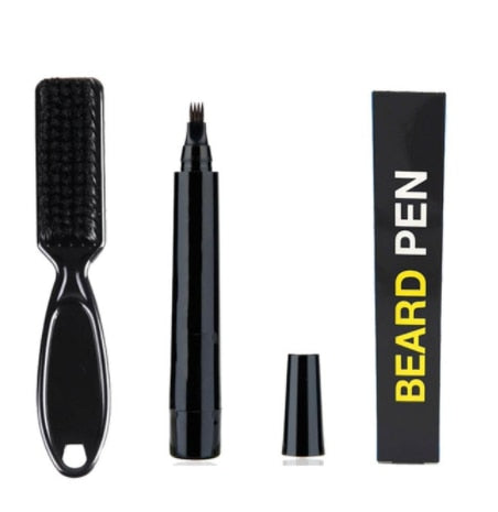 Kit de bolígrafo para rellenar barba, lápiz de peluquero 