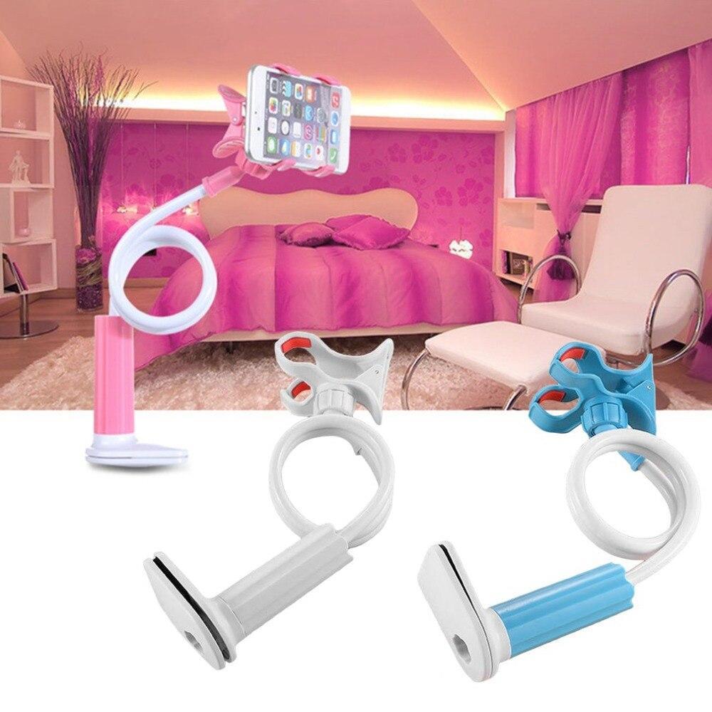 Soporte giratorio 360 para teléfono móvil, brazos largos y flexibles, soporte para cama de escritorio, soporte para móvil para iPhone, iPad, Samsung, Redmi