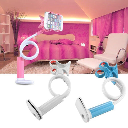 Soporte giratorio 360 para teléfono móvil, brazos largos y flexibles, soporte para cama de escritorio, soporte para móvil para iPhone, iPad, Samsung, Redmi