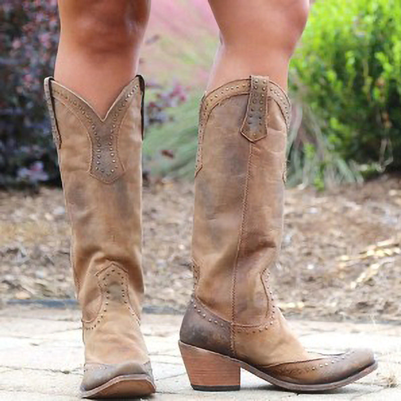 Vintage/Retro Cowgirl Boots